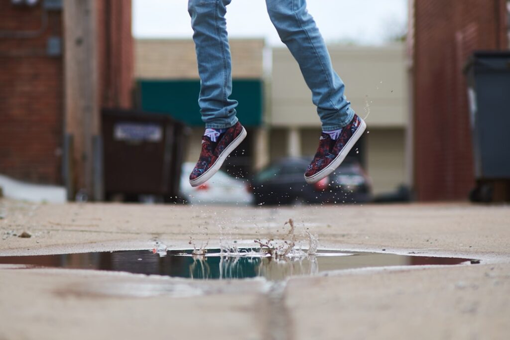 Photo Muddy puddle